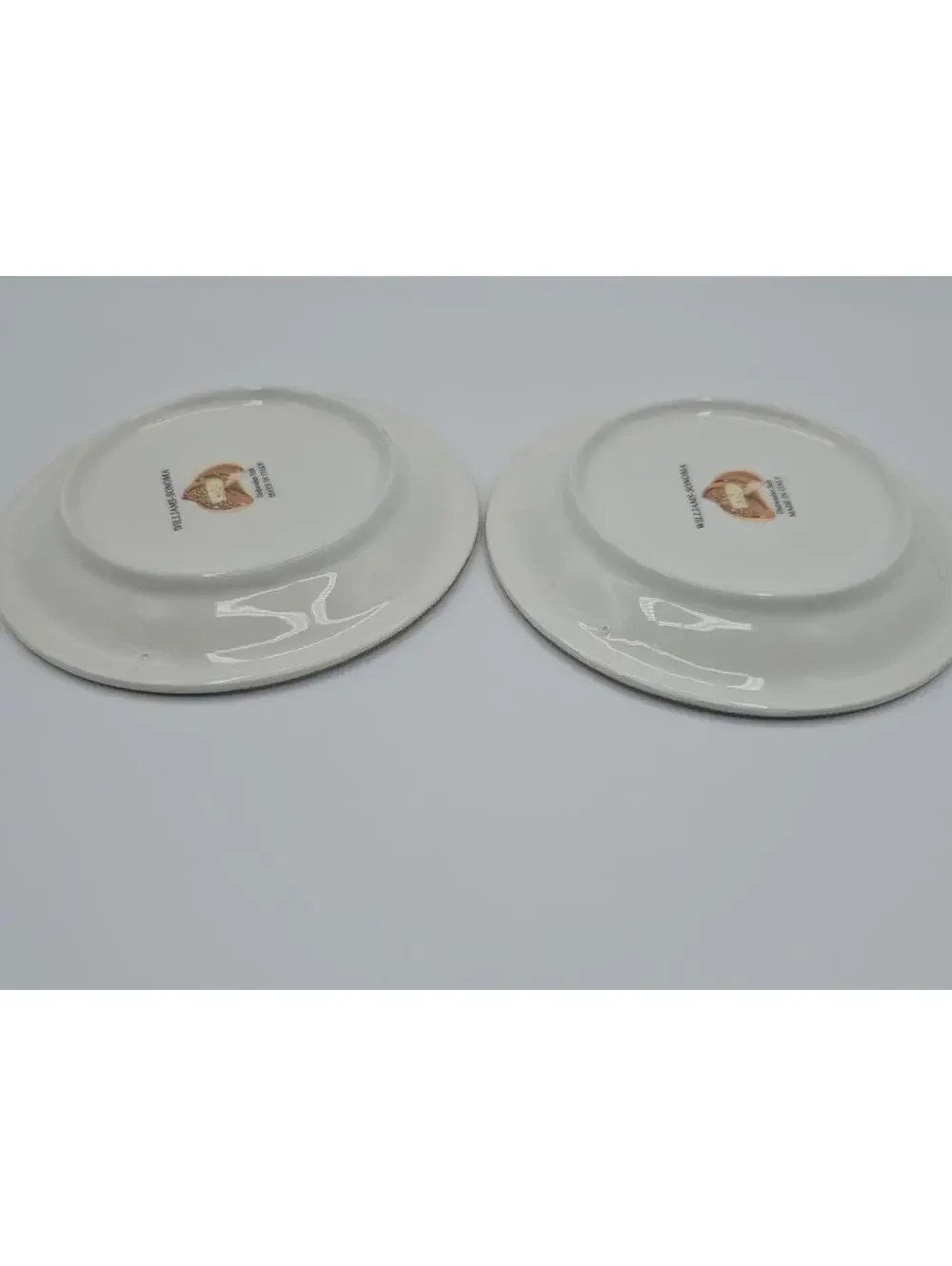 Vintage Williams Sonoma Made in Italy Cheese Plates Set of 2 5